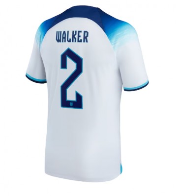 England Kyle Walker #2 Hjemmedrakt VM 2022 Kortermet